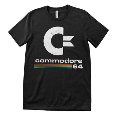 Läs mer om Commodore 64 Washed Logo T-Shirt, T-Shirt