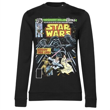 Star Wars - Shadow Of A Dark Lord Girly Sweatshirt, Girly Sweatshirt