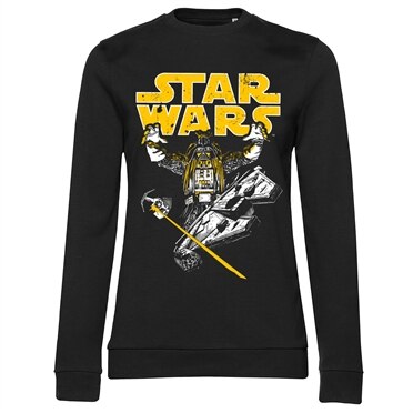 Star Wars - Vader Intimidation Girly Sweatshirt, Girly Sweatshirt