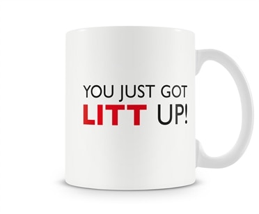 Läs mer om You Just Got Litt Up Coffe Mug, Accessories