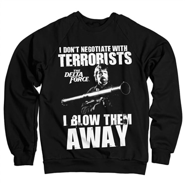 Läs mer om Chuck Norris - I Blow Terrorists Away Sweatshirt, Sweatshirt
