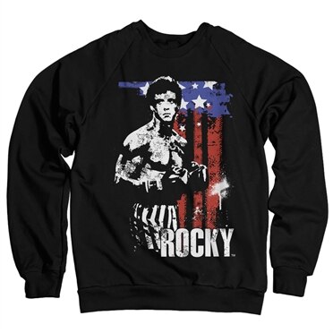 Läs mer om Rocky - American Flag Sweatshirt, Sweatshirt