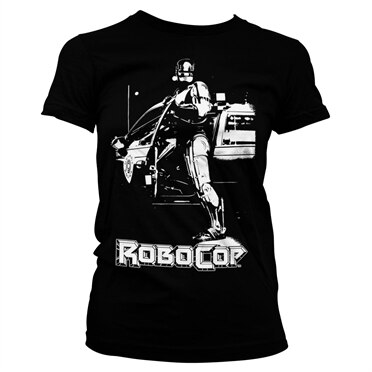 Robocop Poster Girly Tee, Girly Tee