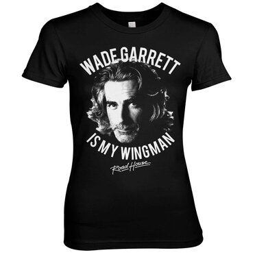 Läs mer om Wade Garrett Is My Wingman Girly Tee, T-Shirt