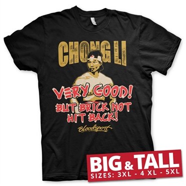 Läs mer om Bloodsport - Chong Li Big & Tall T-Shirt, T-Shirt
