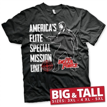 Läs mer om Delta Force - Americas Elite Special Mission Unit Big & Tall T-Shirt, T-Shirt