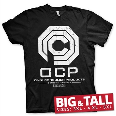 Robocop - Omni Consumer Products Big & Tall T-Shirt, Big & Tall T-Shirt