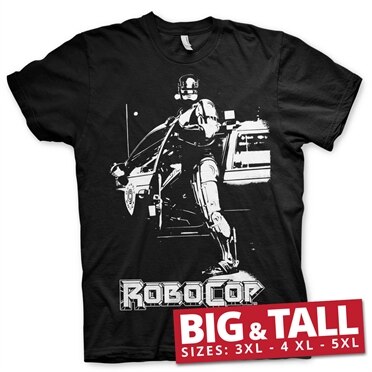 Läs mer om Robocop Poster Big & Tall T-Shirt, T-Shirt