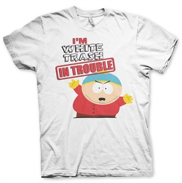Läs mer om South Park - Im White Trash In Trouble T-Shirt, T-Shirt
