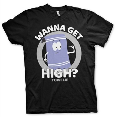 Läs mer om South Park / Towelie - Wanna Get High T-Shirt, T-Shirt