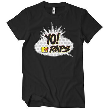 Läs mer om Yo! MTV Raps Classic Logo T-Shirt, T-Shirt
