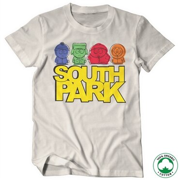 South Park Sketched Organic T-Shirt, 100% Organic T-Shirt