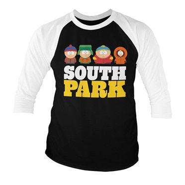 Läs mer om South Park Baseball 3/4 Sleeve Tee, Long Sleeve T-Shirt