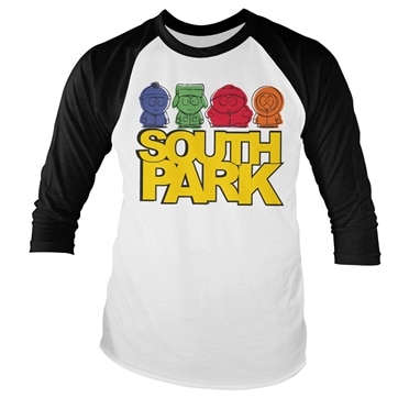 Läs mer om South Park Sketched Baseball Long Sleeve Tee, Long Sleeve T-Shirt
