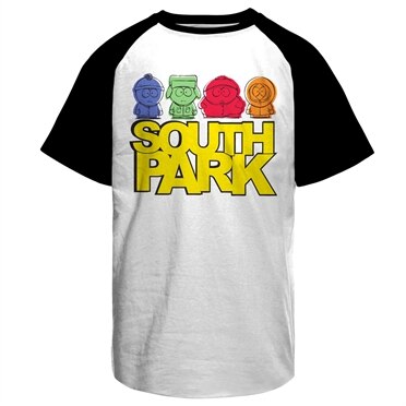 Läs mer om South Park Sketched Baseball T-Shirt, T-Shirt