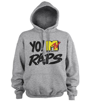 Läs mer om Yo! MTV Raps Distressed Logo Hoodie, Hoodie