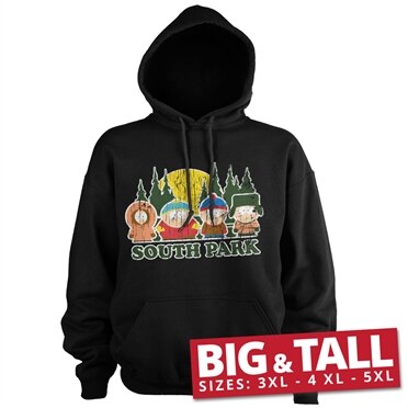 Läs mer om South Park Distressed Big & Tall Hoodie, Hoodie