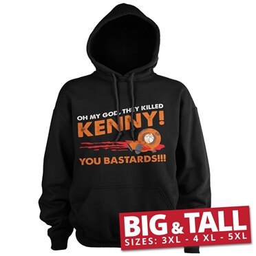 South Park - The Killed Kenny Big & Tall Hoodie, Big & Tall Hooded Pullover