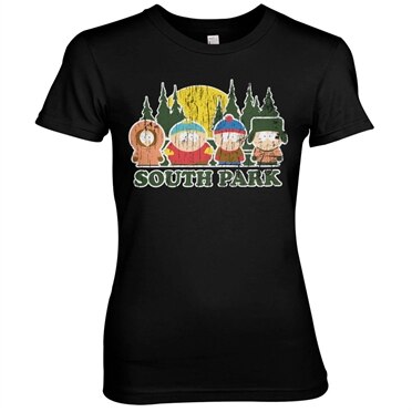Läs mer om South Park Distressed Girly Tee, T-Shirt