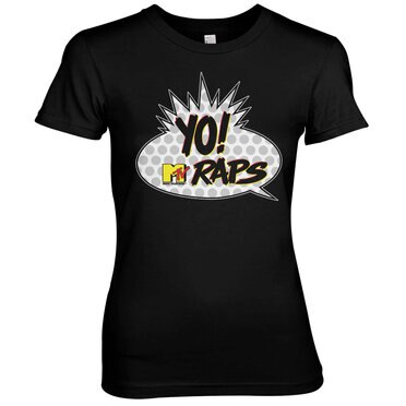 Läs mer om Yo! MTV Raps Classic Logo Girly Tee, T-Shirt