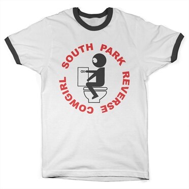 South Park Reverse Cowgirl Ringer Tee, T-Shirt