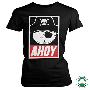 Eric Cartman - Ahoy Organic Girly T-Shirt, 100% Organic Girly T-Shirt