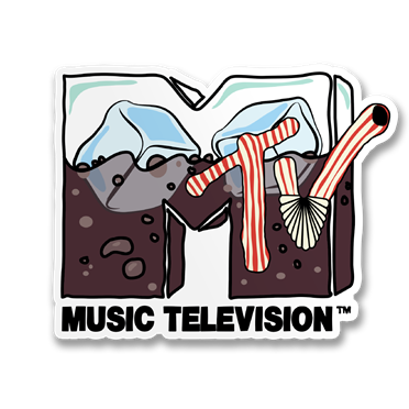 Läs mer om MTV Logo Cubes Sticker, Accessories