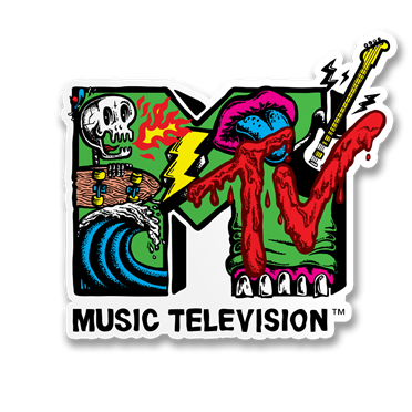Läs mer om MTV Creatures Sticker, Accessories