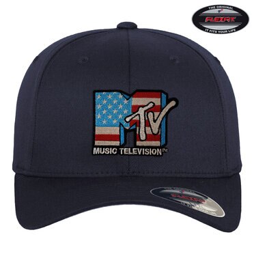 Läs mer om MTV American Flag Flexfit Cap, Accessories