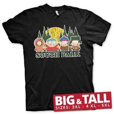 South Park Distressed Big & Tall T-Shirt, Big & Tall T-Shirt