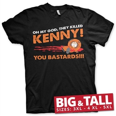 Läs mer om South Park - The Killed Kenny Big & Tall T-Shirt, T-Shirt