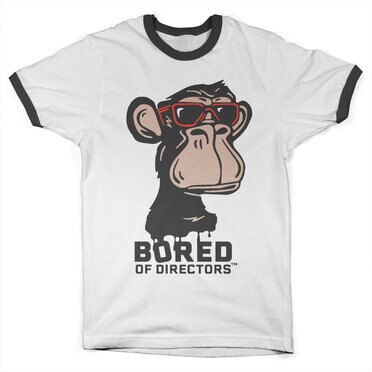 Läs mer om Bored Of Directors Logo Ringer Tee, T-Shirt