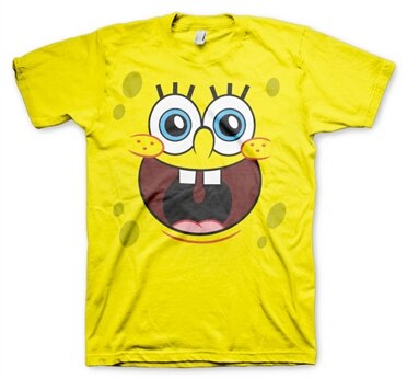 Sponge Happy Face T-Shirt, Basic Tee