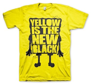 Yellow Is The New Black T-Shirt, Basic Tee