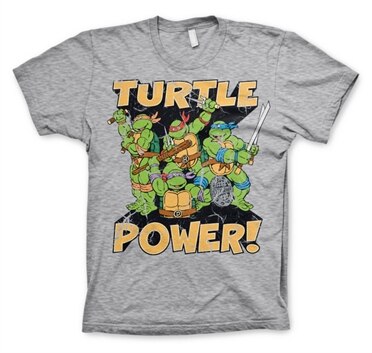 Läs mer om TMNT - Turtle Power! T-Shirt, T-Shirt