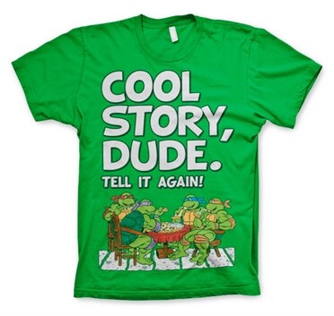 Läs mer om TMNT - Cool Story Dude T-Shirt, T-Shirt
