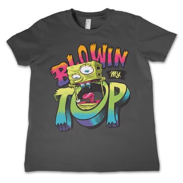 Läs mer om SpongeBob Blowin My Top Kids T-Shirt, T-Shirt