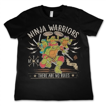 Ninja Warriors - No Rules Kids T-Shirt, Kids T-Shirt