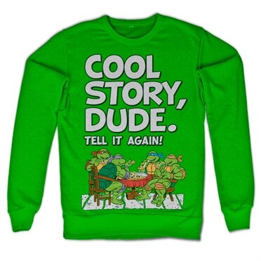 Läs mer om TMNT - Cool Story Dude Sweatshirt, Sweatshirt