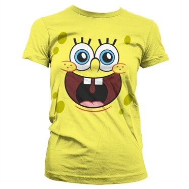 Läs mer om Sponge Happy Face Girly T-Shirt, T-Shirt