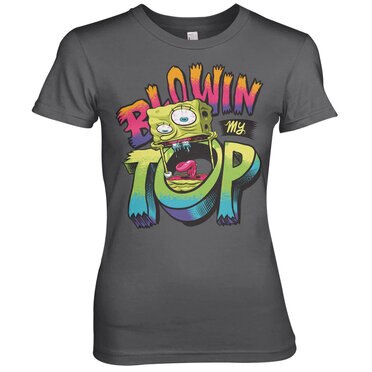 Läs mer om SpongeBob Blowin My Top Girly Tee, T-Shirt