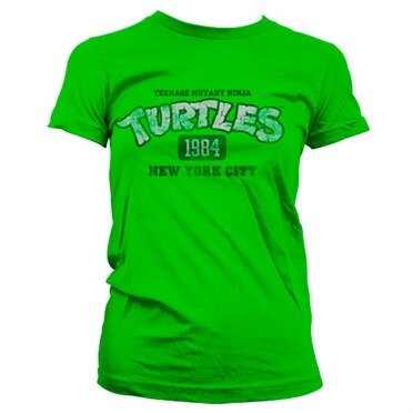 Turtles NY 1984 Girly T-Shirt, Girly T-Shirt