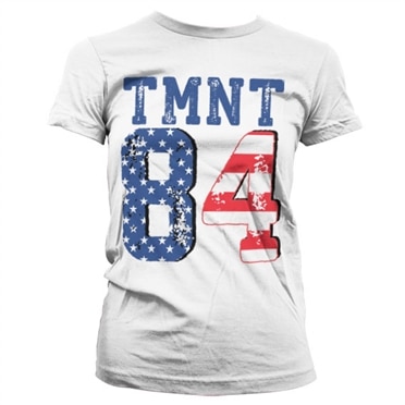 TMNT USA 1984 Girly T-Shirt, Girly Tee