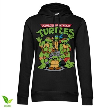Läs mer om Teenage Mutant Ninja Turtles Group Girls Hoodie, Hoodie