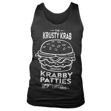 Läs mer om The Krusty Krab Serving Krabby Patties Tank Top, Tank Top