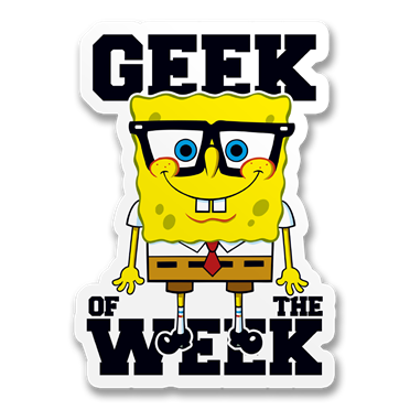 Läs mer om Geek Of The Week Sticker, Accessories