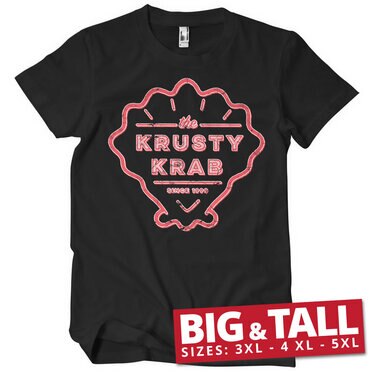 Läs mer om The Krusty Krab Since 1999 Big & Tall T-Shirt, T-Shirt