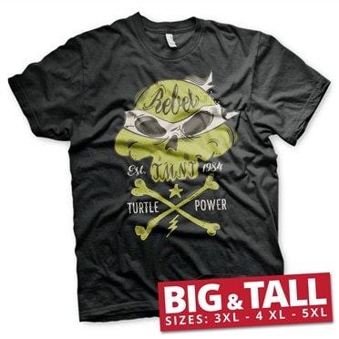 Läs mer om TMNT - Rebel Turtle Power Big & Tall T-Shirt, T-Shirt
