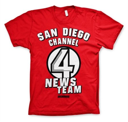 San Diego Channel 4 T-Shirt, Basic Tee