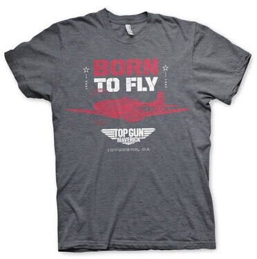 Läs mer om Top Gun - Born To Fly T-Shirt, T-Shirt